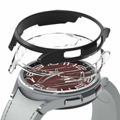 OVITEK RINGKE SLIM 2-PACK GALAXY WATCH 6 CLASSIC (43 MM) CLEAR & BLACK