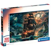 Piratski duhovi morij 300-delna sestavljanka - Clementoni