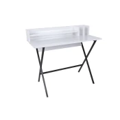 Hanah Home Radni sto Steyr, 100x50x89 cm, Crno-beli