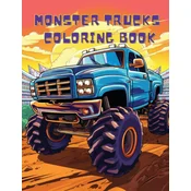 Monster Trucks Coloring Book