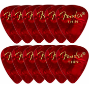Fender Premium Celluloid 351 Shape Picks Thin Trzalica