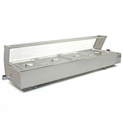 MONSTER KuKoo 4 Pan Wet Well Bain Marie, (21570001)
