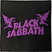 Black Sabbath Wavy Logo & Daemons Našitek za šivanje