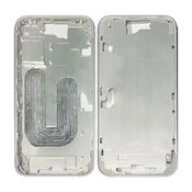 Apple iPhone 16 Plus - Srednji okvir + Tipke za ukljucivanje + Glasnocu (White)