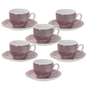 Tognana Set šoljica za kafu Colorplay, 6 komada, Roze