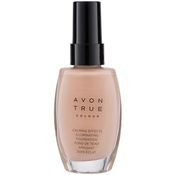 Avon True Colour pomirjajoči tekoči puder za osvetlitev kože odtenek Ivory 30 ml