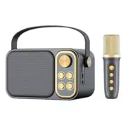 Bluetooth zvucnik karaoke set sa mikrofonom YS-103 crni