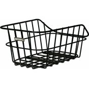 Basil Cento Alu Bicycle Basket Rear Matt Black Bicycle basket