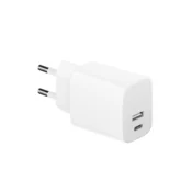 Xwave H130 20w USB brzi ZIDNI punjac za mobilne,tablete,dual A+C Beli