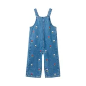 NAME IT Kombinezon NMFMALO moder denim/svetlo zelena/živo rdeča/bela