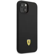 INNA Ferrari Tvrdo Kucište Silikonski Metalni Logo Za Iphone 14 Plus 15 Plus 6.7