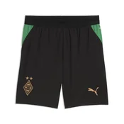 PUMA Borussia Mönchengladbach 26/27 Shorts Youth, Shop, Black/Archive Green, 7-8Y