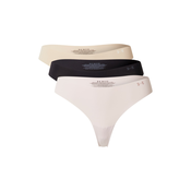 UNDER ARMOUR Tanga gacice Pure Stretch, crna / tamno bež / pastelno ljubicasta