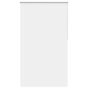 Vidaxl Rolo zatemnjena bela 135x230cm Širina tkanine 131,6cm poliester