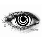 BLACK SPIRAL MINI SCLERA barvne leče