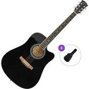 Pasadena SG028C Basic SET Black Akustična kitara