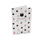 Cestitka sa Maca znackom - Happy Birthday You Cat Lady