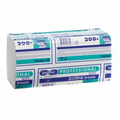 Brisače zloženke paloma v soft bele 24,3x22 2pl.200l