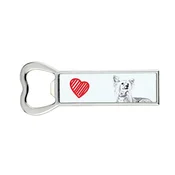 Artdog Kitajski čopasti pes - odpirač za steklenice s psom, personaliziran odpirač za hladilnik, unikatno darilo za moškega Art-Dog
