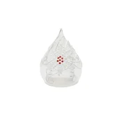 Tognana Dekorativna figura Kap sa kristalom, 14 cm, Bela