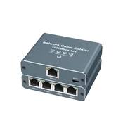INF Razdelilnik RJ45 Gigabit Ethernet 1 do 2/3/4 Vrata - Razširite Povezljivost Grey, (5000276870)