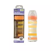 Chicco pe staklena flašica,uni,silikon,240ml ( A100067 )
