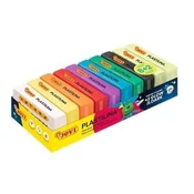 shumee Plastelin 50 g 8 osnovnih barv + 2 svetleči v temi