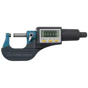 Mobilly digitalni profesionalni mikrometer s kovčkom, območje 0-25 mm