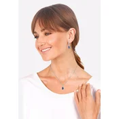 ELLI Set nakita modra/srebrna