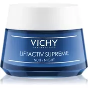 Vichy Liftactiv Supreme nočna krema za učvrstitev kože in proti gubam z učinkom liftinga  50 ml