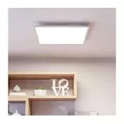 Eglo 902305 - LED prigušiva nadgradni panel MORADILLO-R LED/33W/230V 50x50cm bela+daljinski upravljac