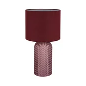 Globo 21735R - Stona lampa SOFIE 1xE27/60W/230V crvena