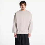 Mikina Y-3 Brushed Terry Crew Sweatshirt Light Brown XL