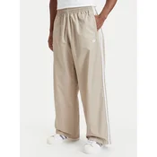 adidas Spodnji del trenirke Adicolor Sst Cotton Twill Trousers KR1385 Bež Relaxed Fit