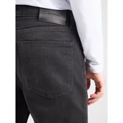 Calvin Klein Kavbojke  črn denim
