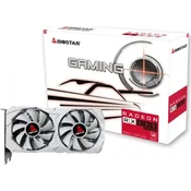 Biostar Grafična kartica Radeon RX 580 8GB bela D5