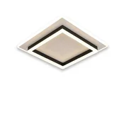 Okrogla LED stropna svetilka 28 W 3150 lm 6500 K hladno bela 40 cm bela sodobna razsvetljava z akrilnim difuzorjem za spalnico, dnevno sobo, kuhinjo ali predsobo, brez utripanja, 10–20 m2