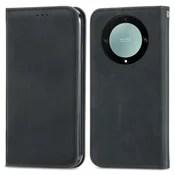 Črna Elegantna Flip torbica (Honor Magic 5 Lite 5G)