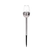 Aigostar - LED solarna lampa LED/0,006W/1,2V 38,2cm hrom 2700K IP44