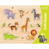 Sestavljanka Trefl Puzzle Frame -Safari