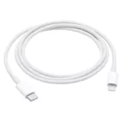 Apple USB-C Lightning Kabl, 1m, Beli