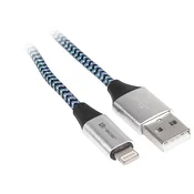 Tracer USB-A Lightning kabel za iPhone 1m, črno-modra