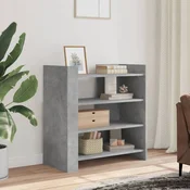 Vidaxl vidaXL Omarica betonsko siva 73,5x35x75 cm material na osnovi lesa