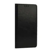 Onasi Special usnjena preklopna torbica za Samsung Galaxy A17 - črna