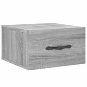 Vidaxl Stenska nočna omarica siva sonoma 35x35x20 cm