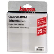 Hama 00051093 Sleeve case 1discs Transparent