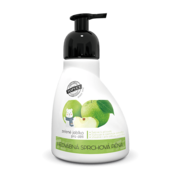 GREEN IDEA Pena za prhanje - zeleno jabolko - primerna za otroke 300 ml