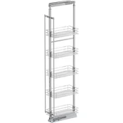 VS TAL Larder 6 set izvleka visoke omare Saphir, ŠK 300 mm, srebrna/krom