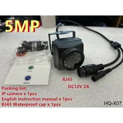 KJB IP kamera 5 MP z nočnim vidom 940 nm, IP66, 3,6 mm