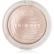MUA Makeup Academy Shimmer kompaktni pudrasti osvetljevalec odtenek Oyster Silk 8 g